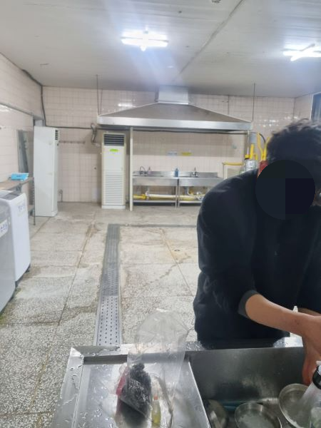 청주키즈캠핑장 개수대
