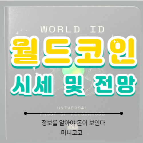  월드코인 시세 및 전망