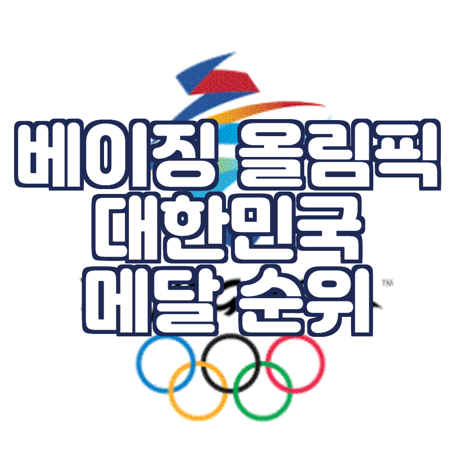  2022 베이징 동계 올림픽 우리나라 메달 현황과 순위