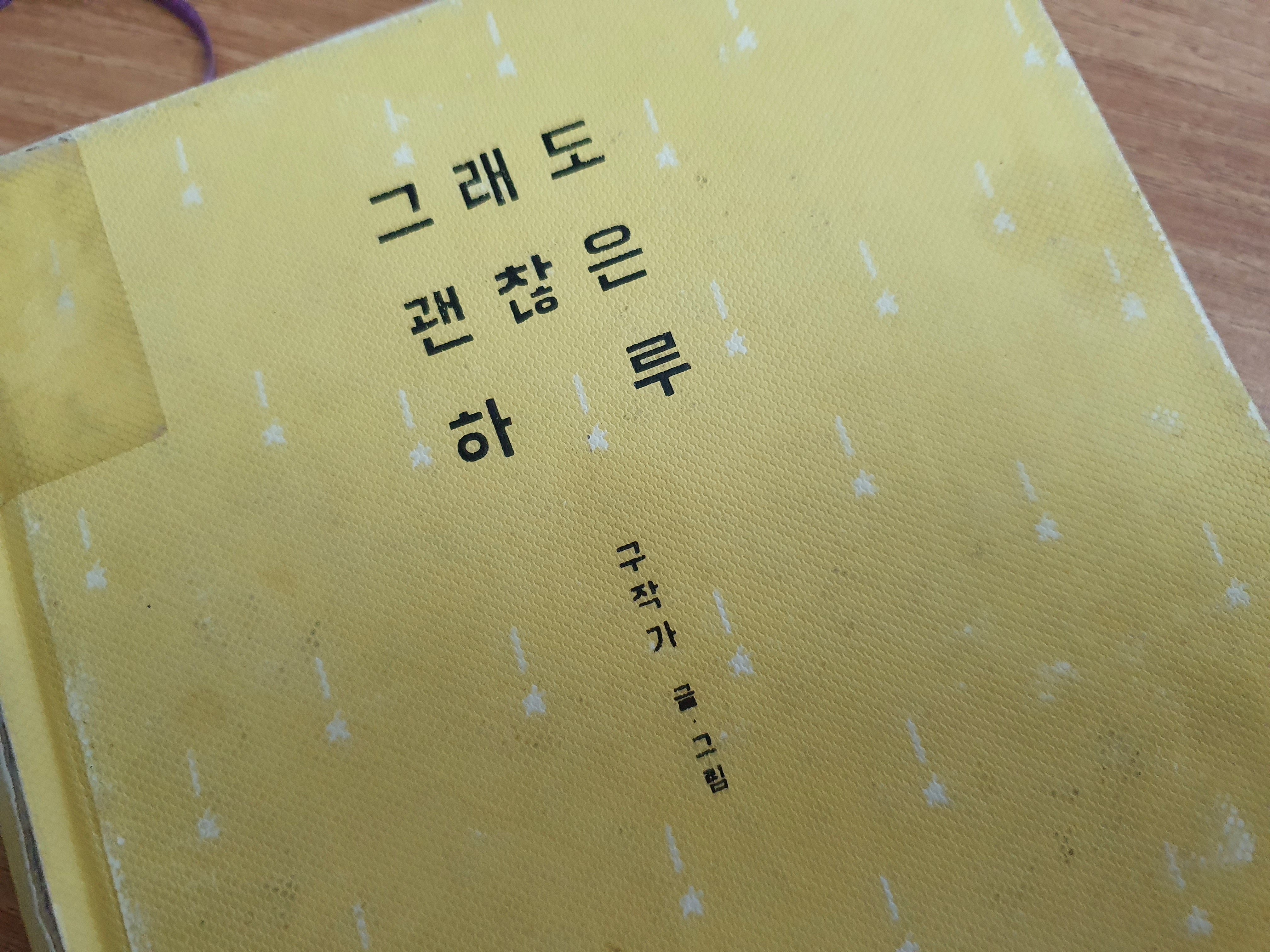  읽을만한 책 / 그래도 괜찮은 하루 <구작가>
