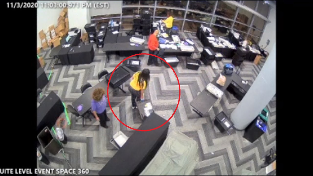  조지아 주 충격적인 CCTV 불법 개표 영상 공개 | 미국 부정선거 빼박 물증