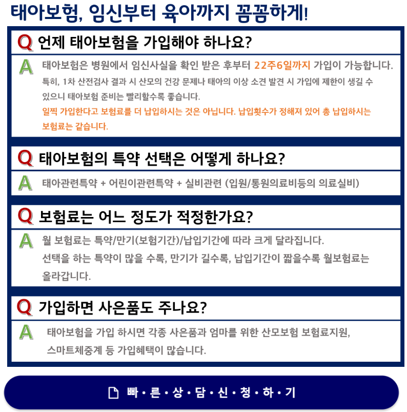 2025년 태아보험 가입 시 꼭 알아야 할 불필요한 특약