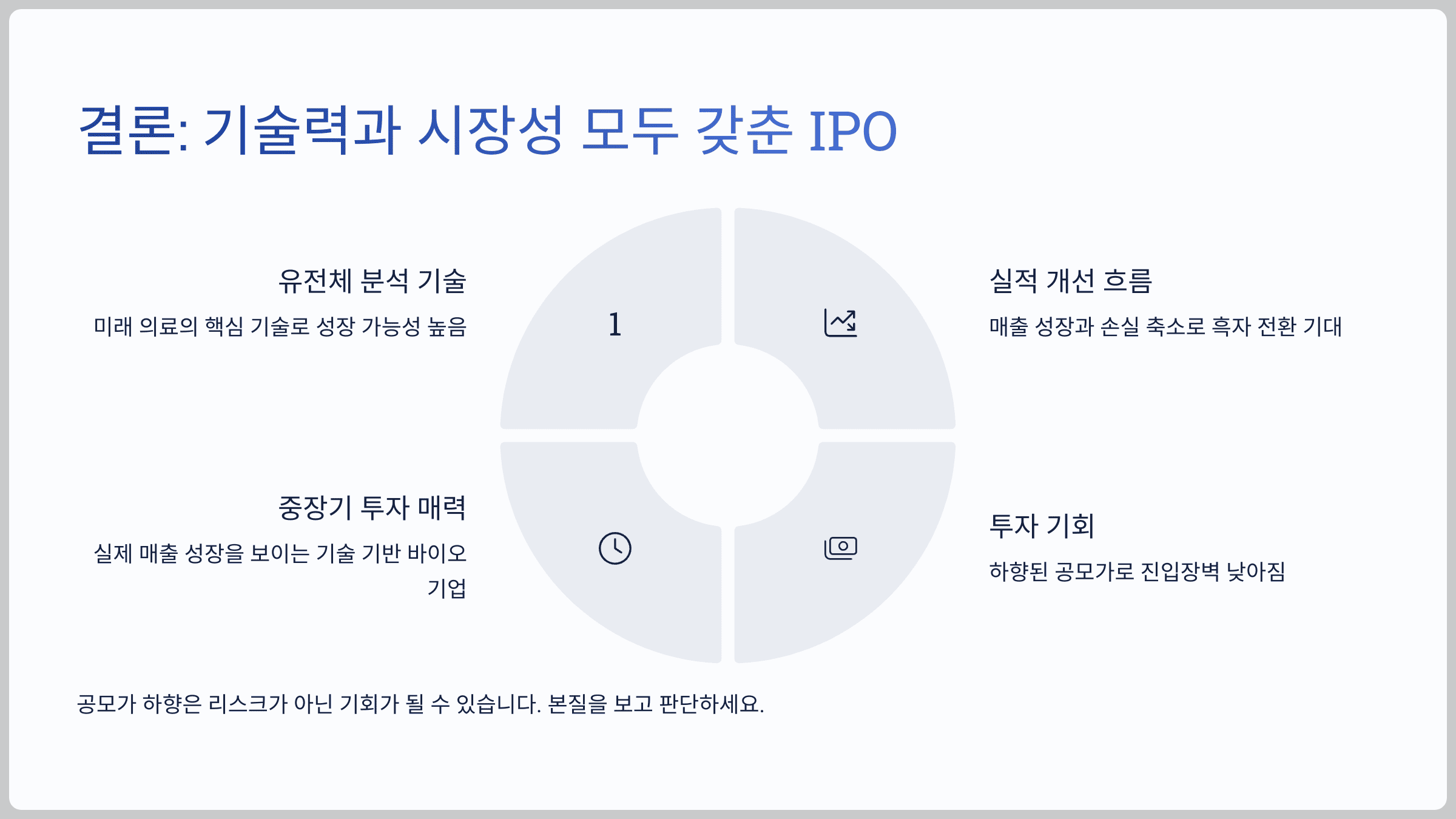 결론: 기술력과 시장성 모두 갖춘 IPO