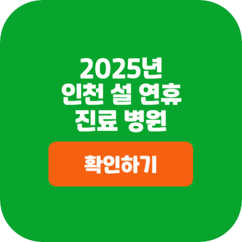 인천설연휴진료병원