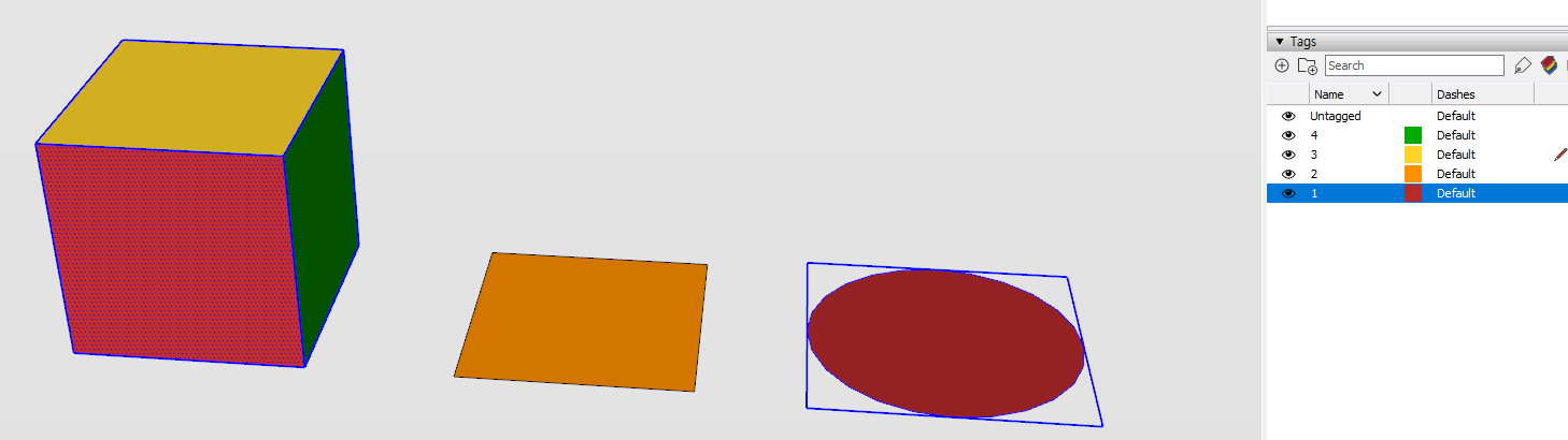 선택된 태그 개체 전체선택 Select All Tagged