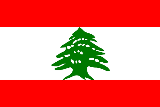레바논국기