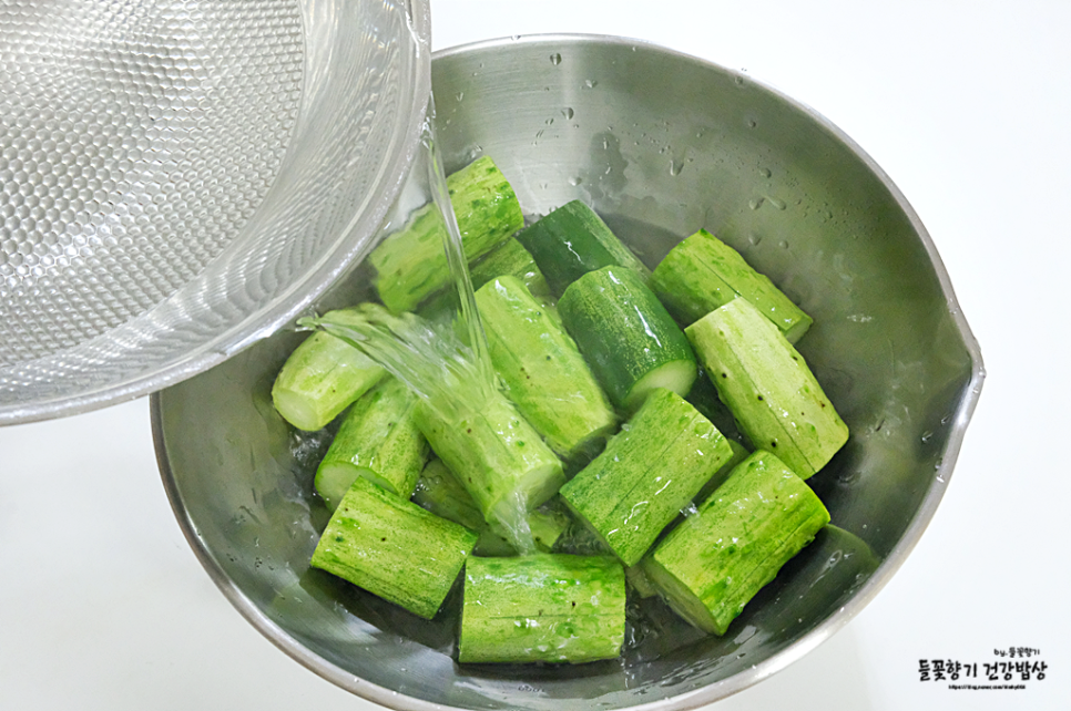 오이 김치 담그는 법 아삭아삭한 부추 오이 김치 담그는 법 10