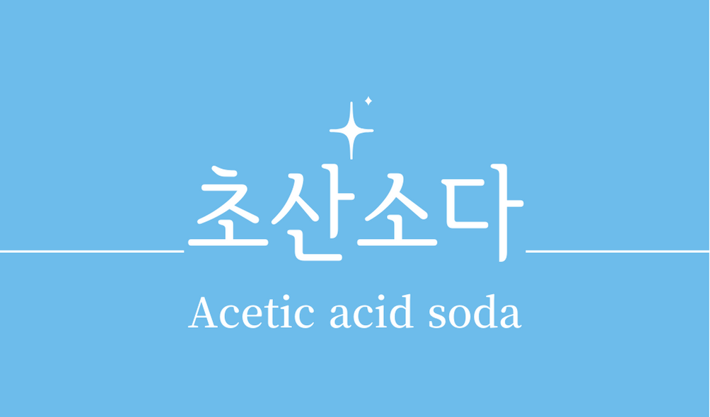 '초산소다(Acetic acid soda)'