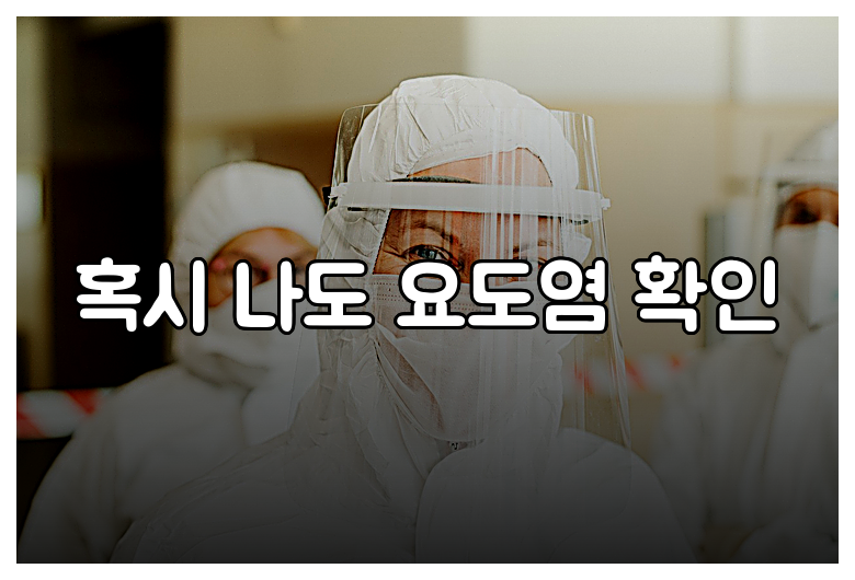 혹시 나도 요도염 확인
