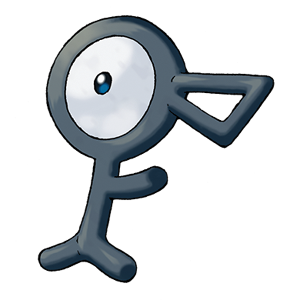  [포켓몬도감]  No. 201 안농 Unown #201