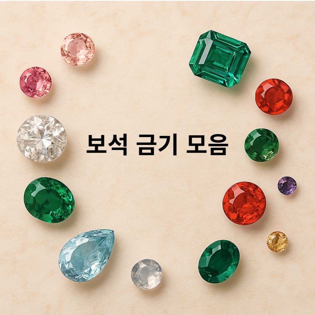 [보석 금기 모음] 이럴 땐 피해야 할 보석? 나라별·상황별 금기 총정리