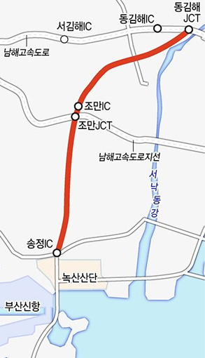 부산신항-김해고속도로 : 착공 2023년&#44; 완공 2028년 계획