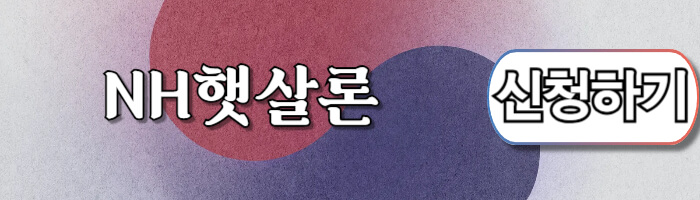 저신용자 대출 NH햇살론 금리 걱정 없이 대출 승인받기 - NH햇살론 신청 방법 - NH햇살론 신청 절차 NH햇살론