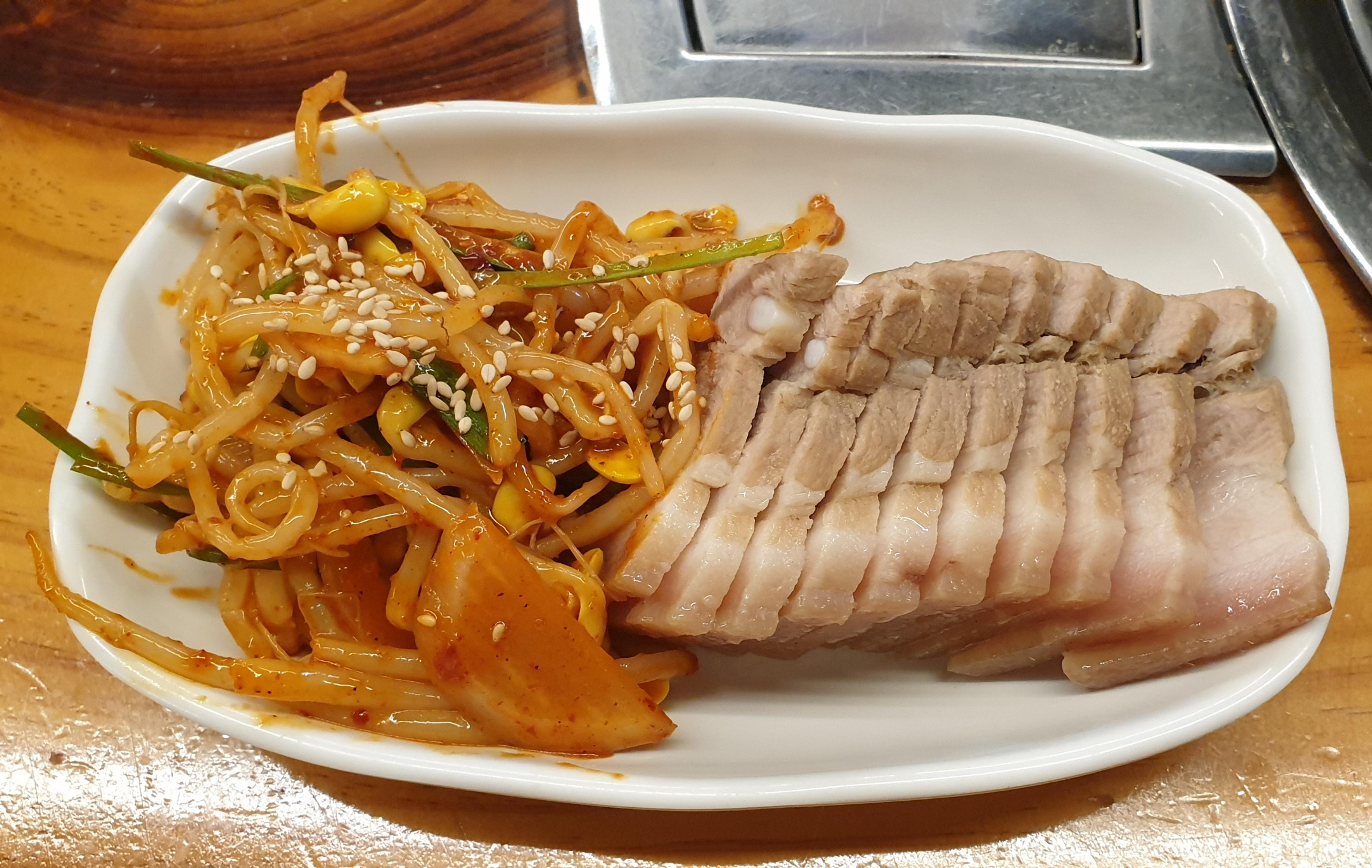  [가산디지털단지] 구름산추어탕 - 보쌈정식(보쌈, 김치찌개, 공기밥)