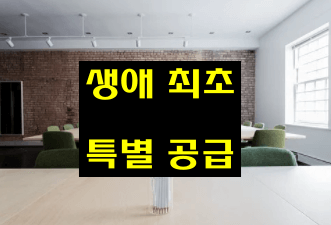  2021년 3기 신도시 '생애 최초 특별 공급' 사전 청약 조건 (재산, 소득 조건 외)