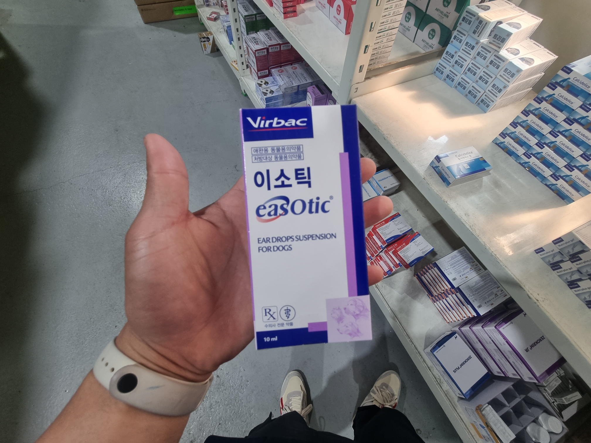 버박코리아 강아지전용 귀 외이도염 치료제 이소틱easotic