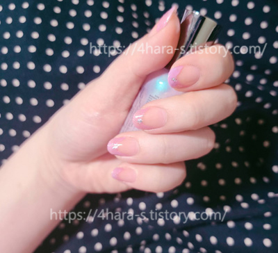 연보라-프렌치-네일-탑코트-이미지-2
