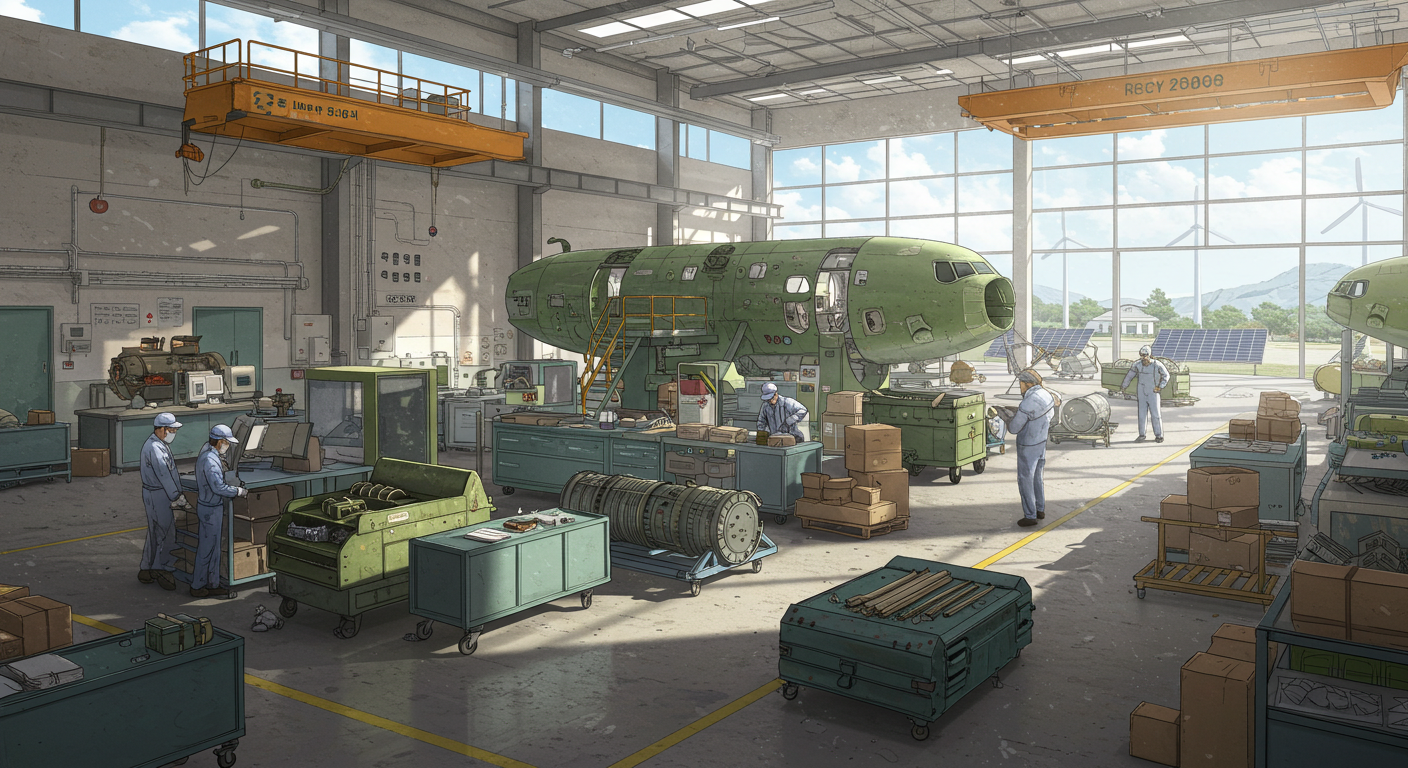 2025년 항공기 정비 사업 MRO 완벽 가이드: 시장, 기술, 일자리 전망