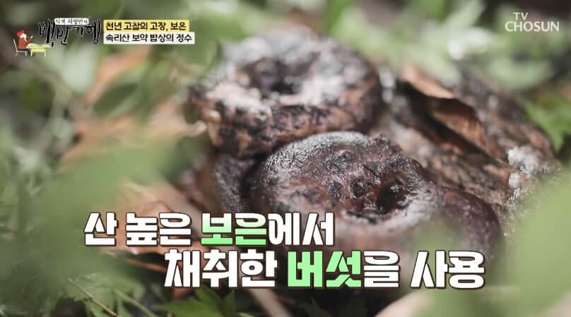 식객 허영만의 백반기행 299회 정일우의 보은 밥상 충북 보은 자연산 버섯전골 맛집 구병산골가든