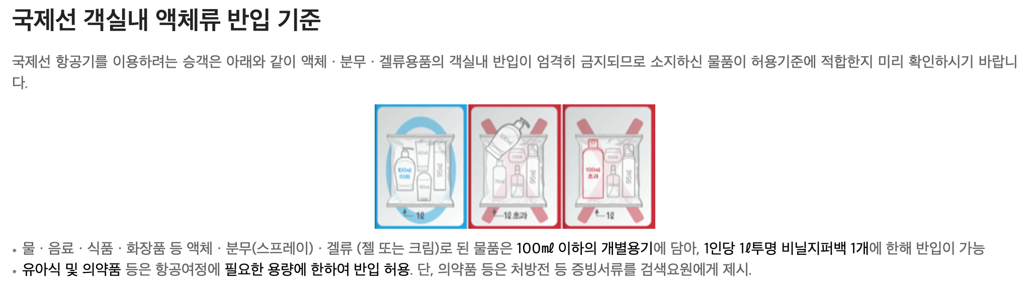  국제선, 국내선 비행기 수하물 기준, 반입금지 물품 정리 (feat. 제주도 여행)