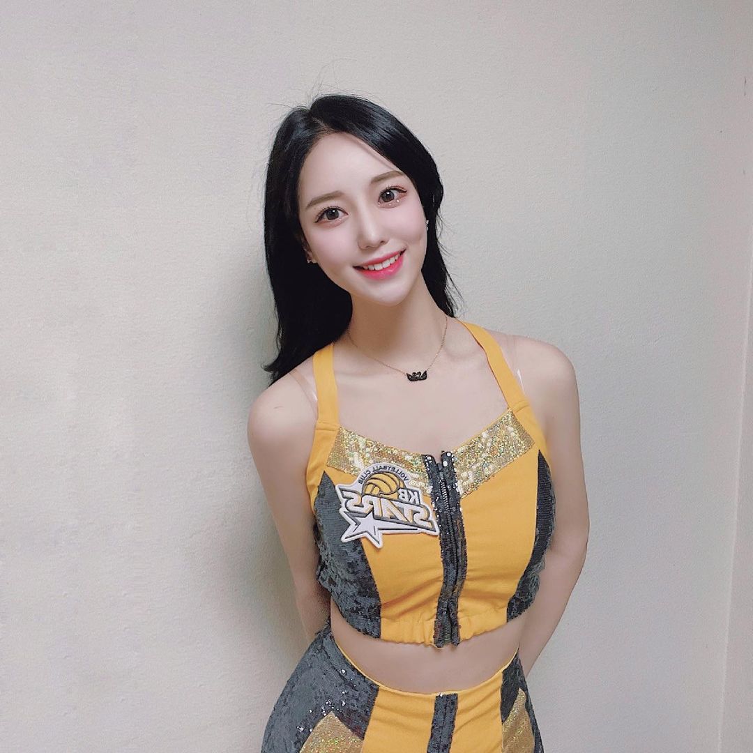 안이랑 치어리더 인스타그램 셀카 사진