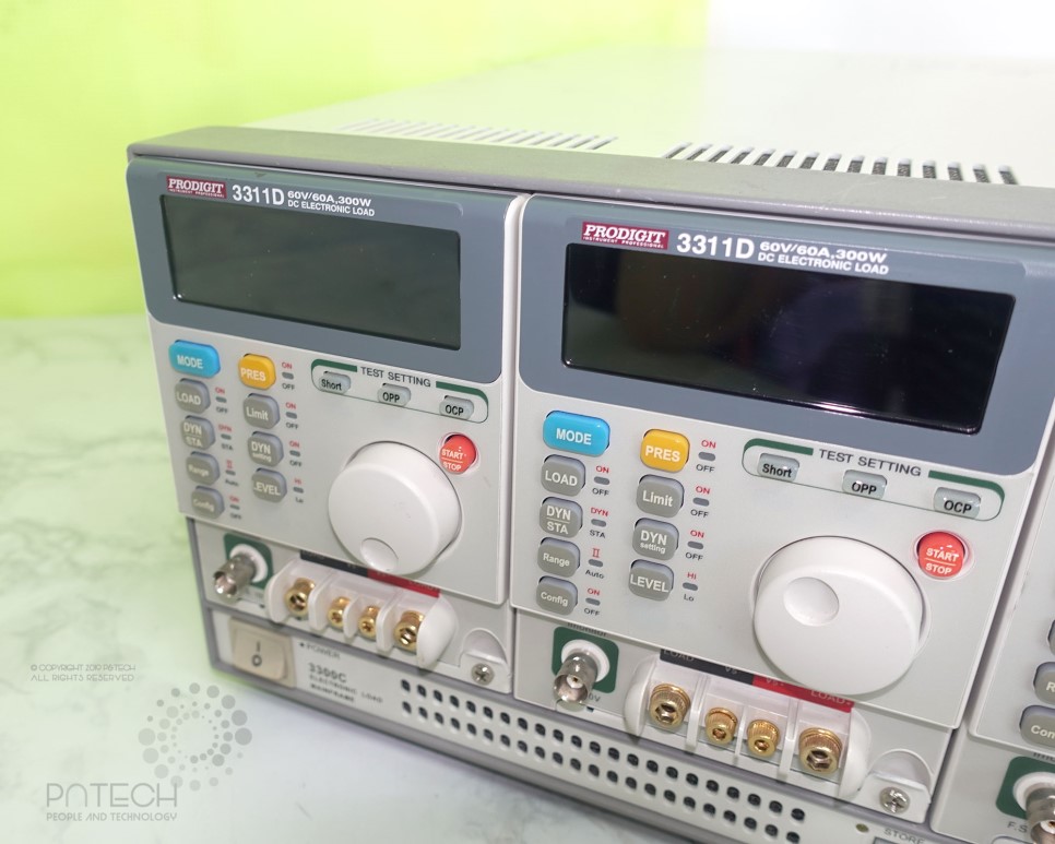  크로마 DC전자로드 중고 계측기 3311D 60V/60A/300W 계측기렌탈 중고계측기판매 Chroma DC일렉트로닉로드