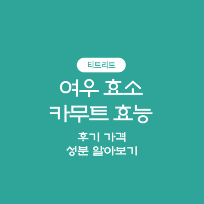 티트리트 여우효소 썸네일 사진