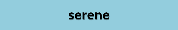  뉴스로 영어 공부하기: serene (고요한)