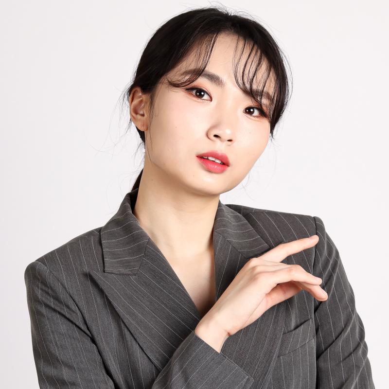 수트힐 여성 스트라이프 수트 -