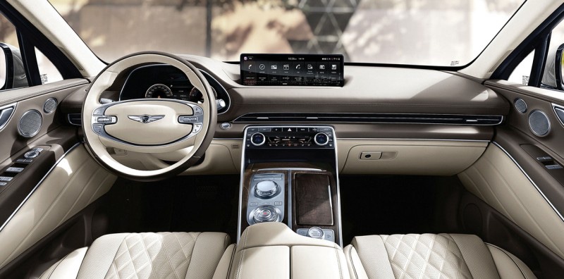 GV80 인테리어 디자인