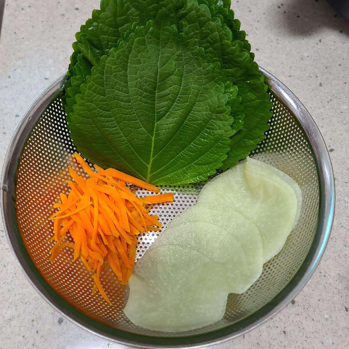 삼겹살김밥 만들기-재료