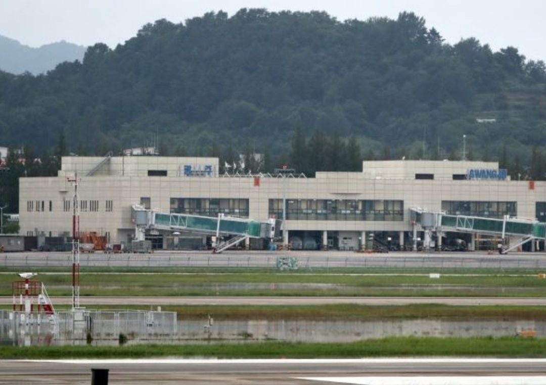 광주공항 침수 운항 재개