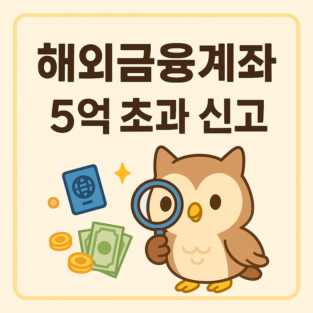 해외금융계좌 신고 관련 썸네일