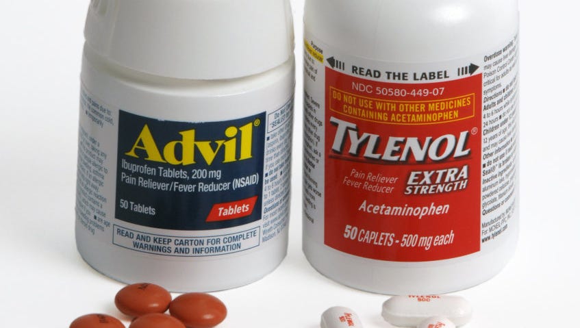 Advil vs Tylenol