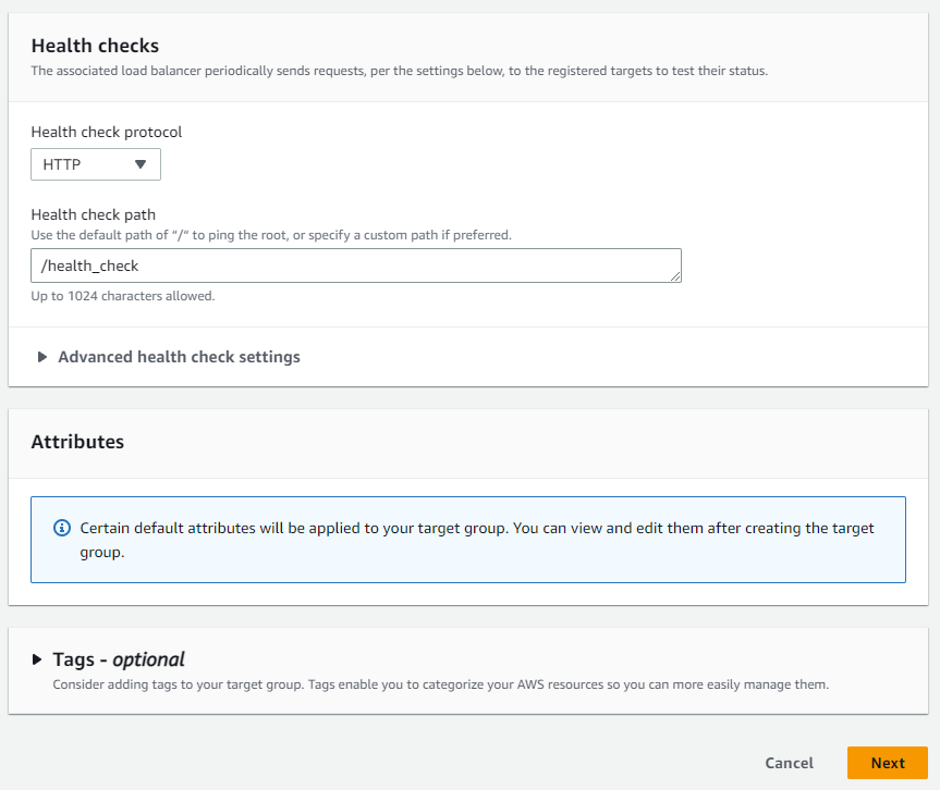 aws health check