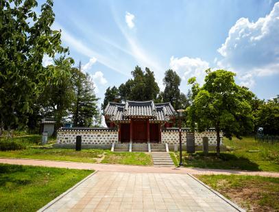경기도 의정부 송산사지 정면
