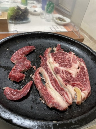 등심 된장찌개