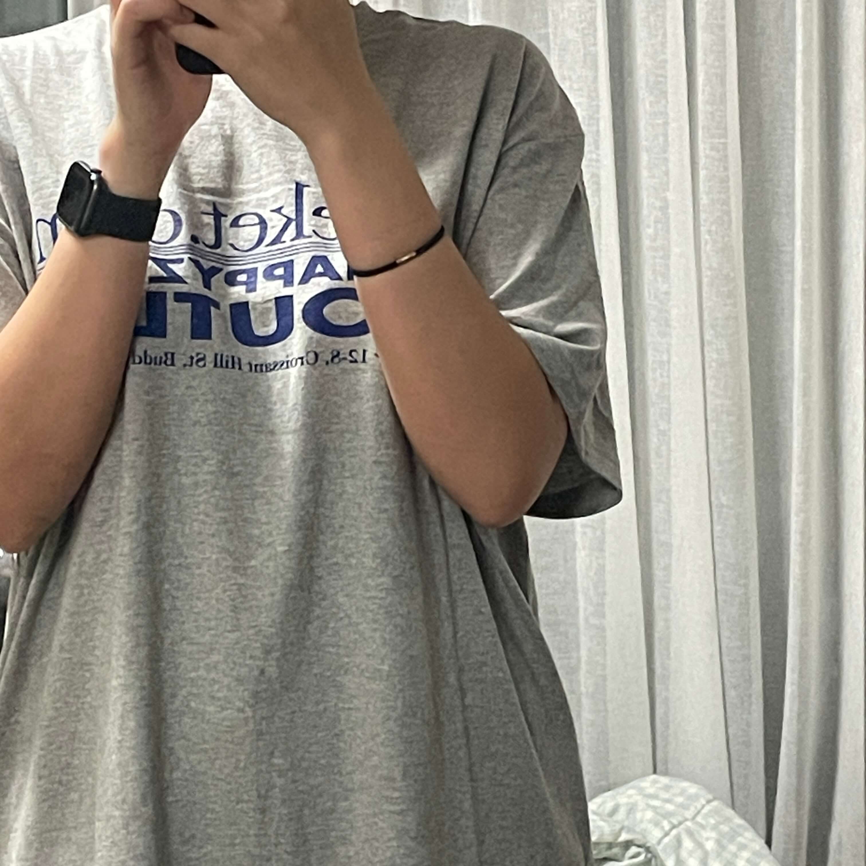 테켓 반팔 착용샷