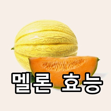  멜론 효능 부작용