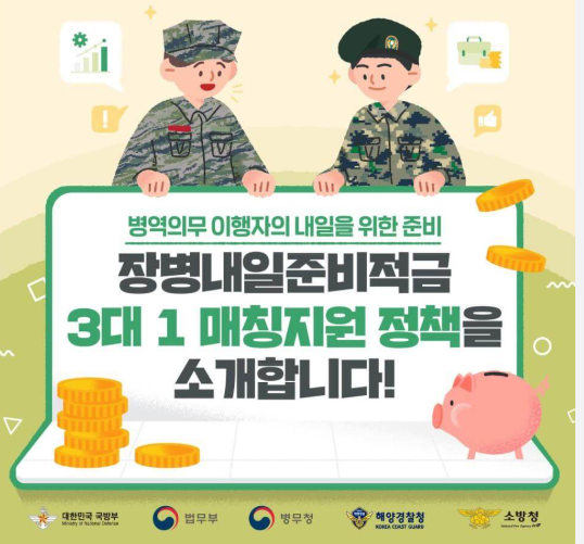군생활 적금 매칭 지원금