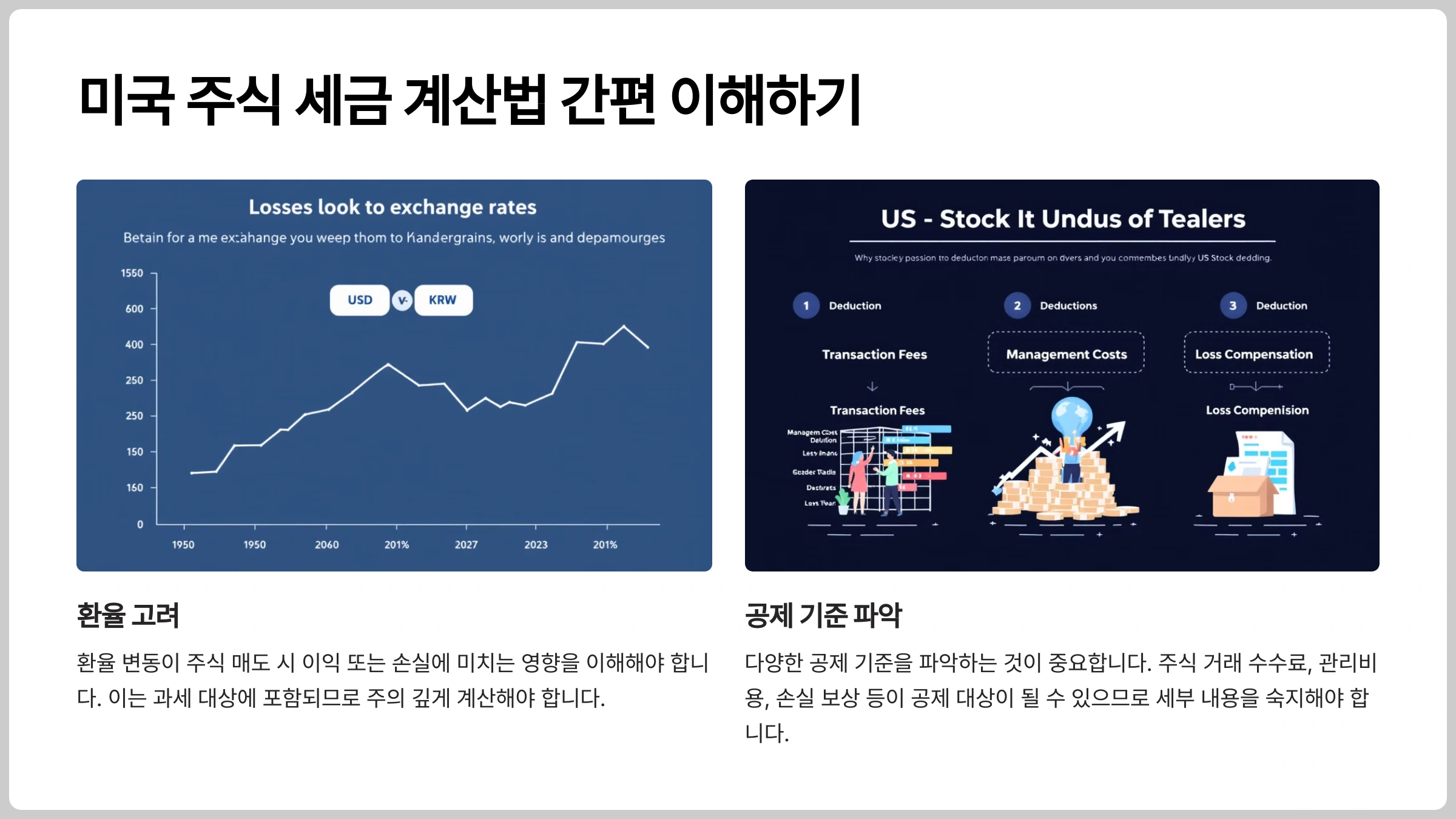 2. 미국 주식 세금 계산법 간편 이해하기