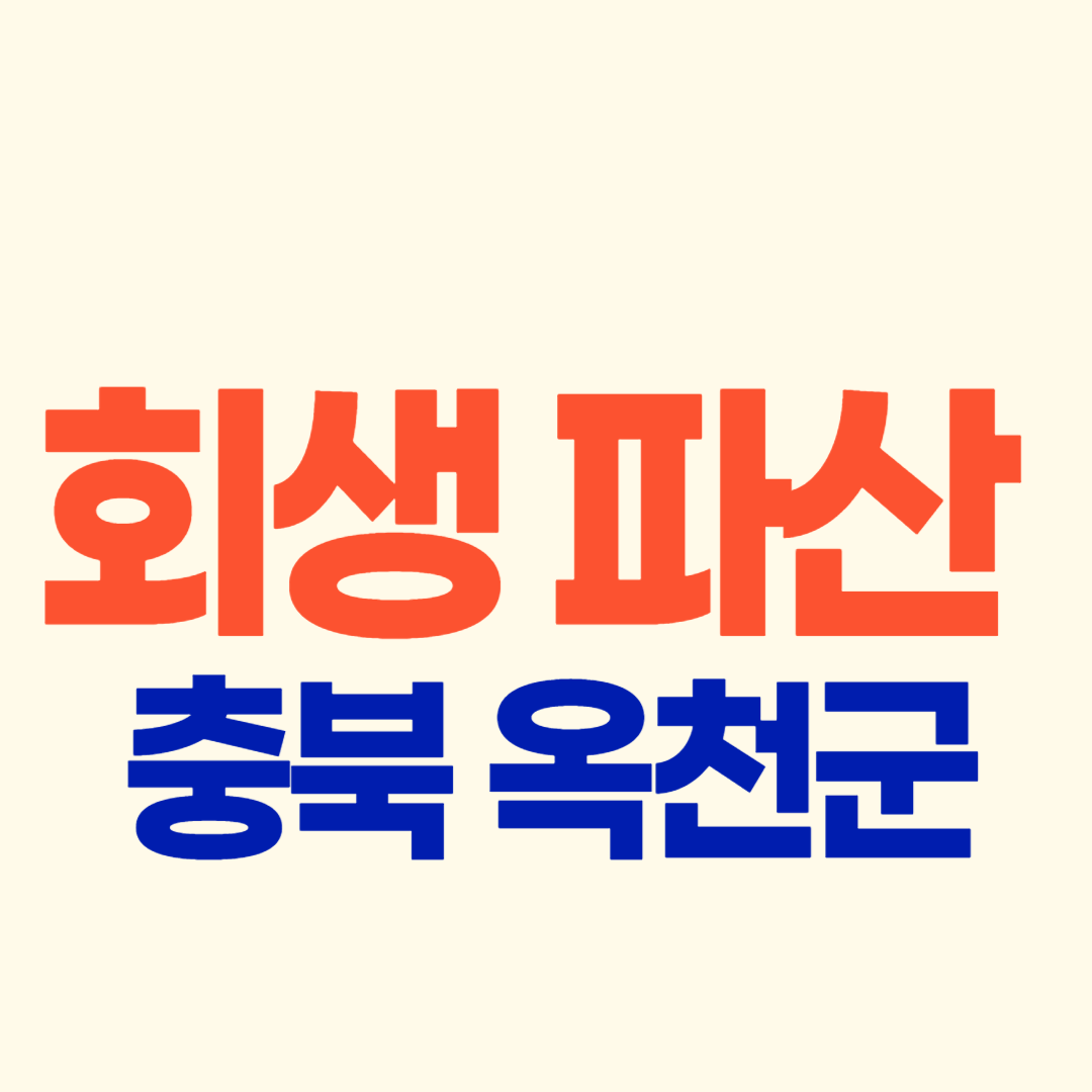 충북 옥천군 개인회생 파산 잘하는 곳 3 무료상담 신청 후기 변호사 어떻게 고를까?