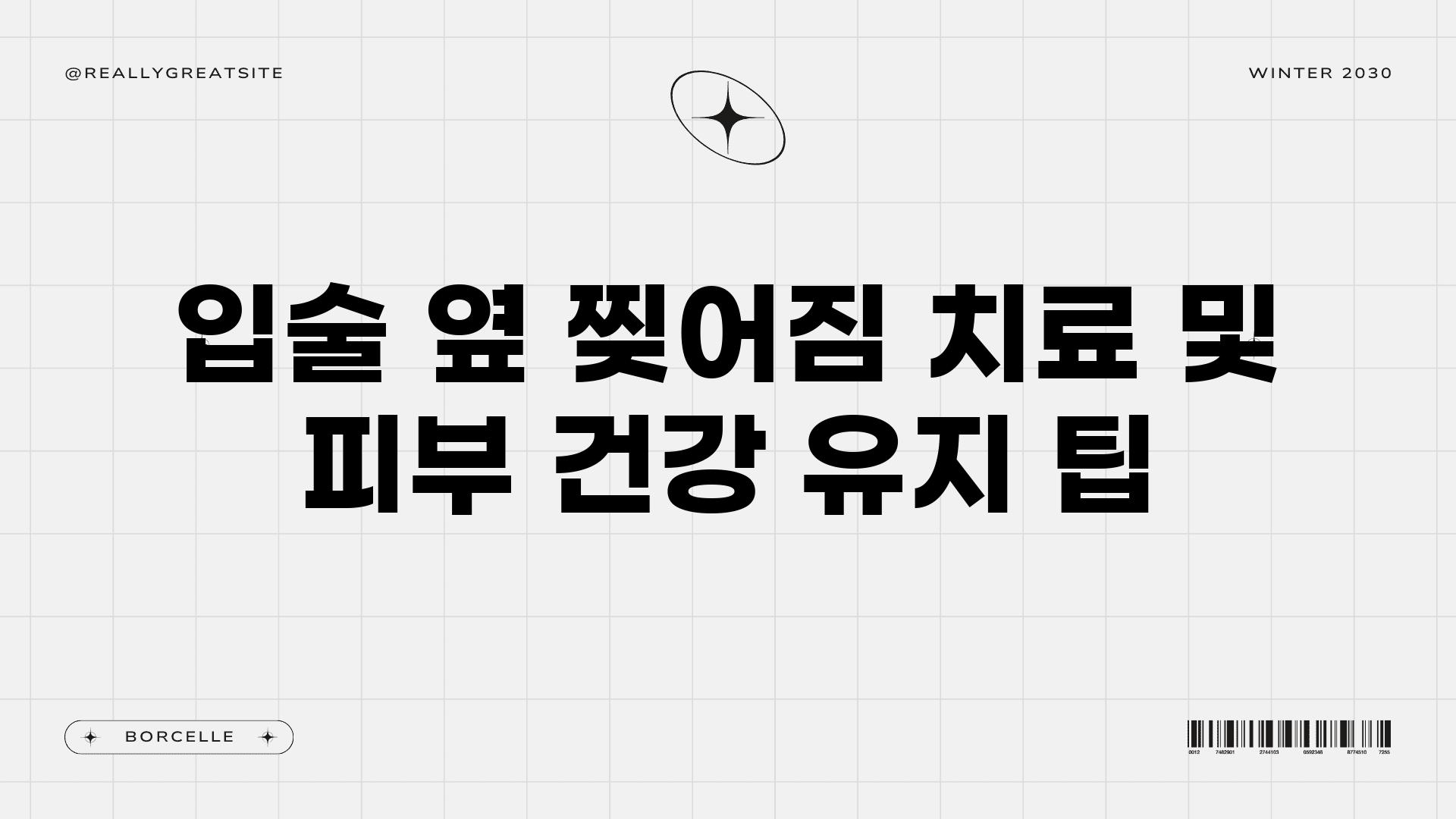 입술 옆 찢어짐 치료 및 피부 건강 유지 팁