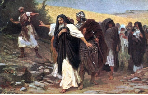  후새, 아히도벨,(삼하 16:15~23)