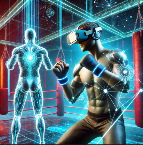 운동 vr 게임 사진