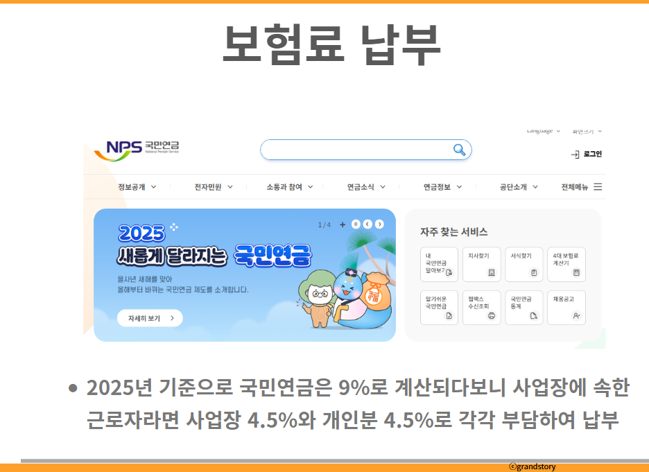 국민연금보험료납부