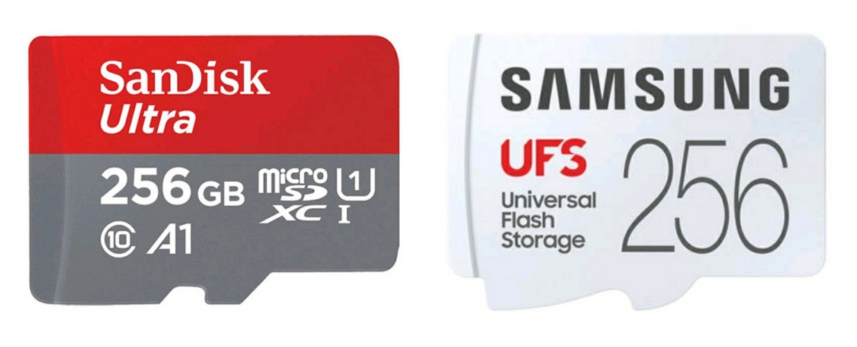  UFS카드, micro SD카드, SSD, HDD 간단하게 알려드릴게요.