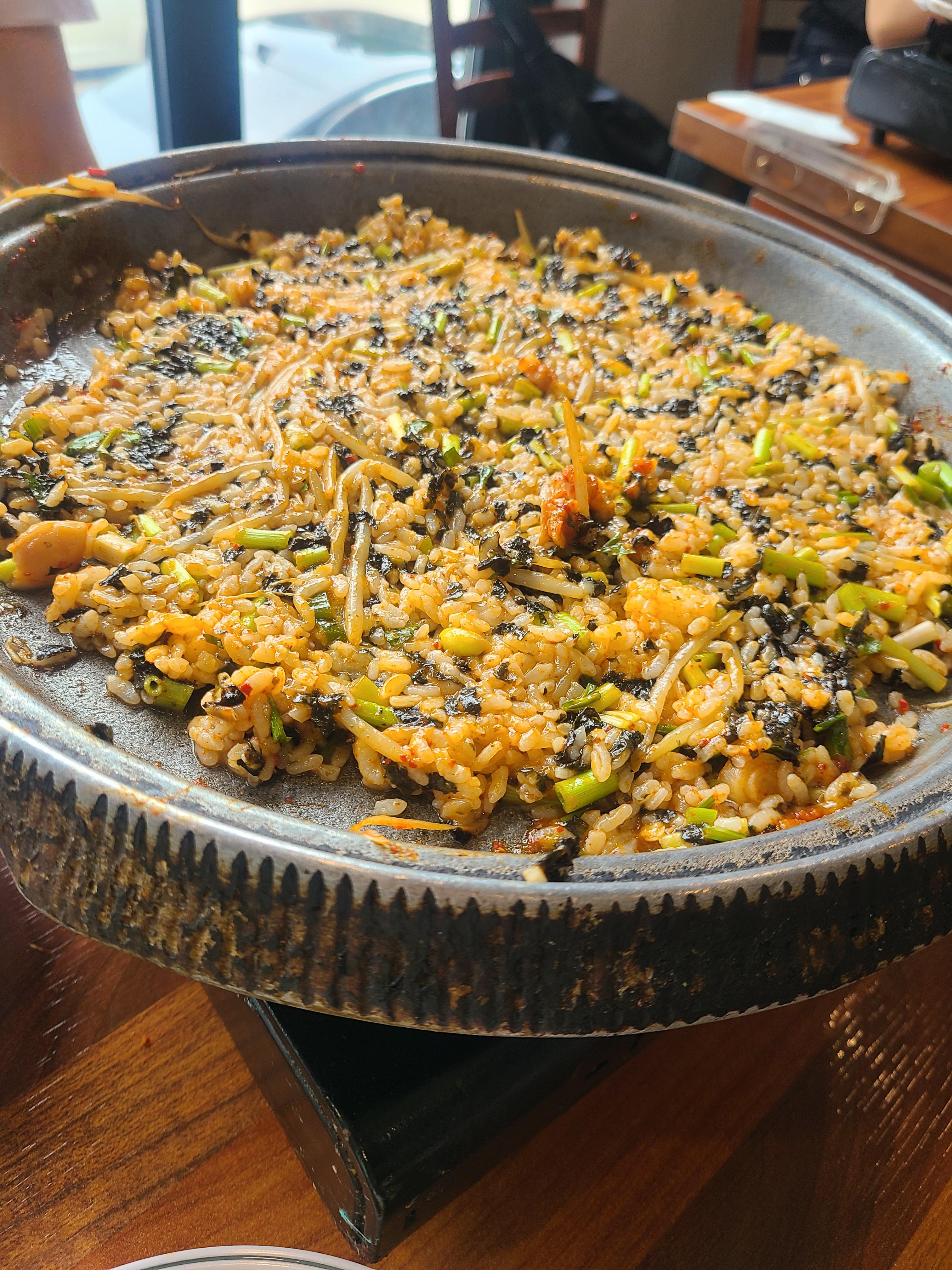 연희동 동태찜 볶음밥