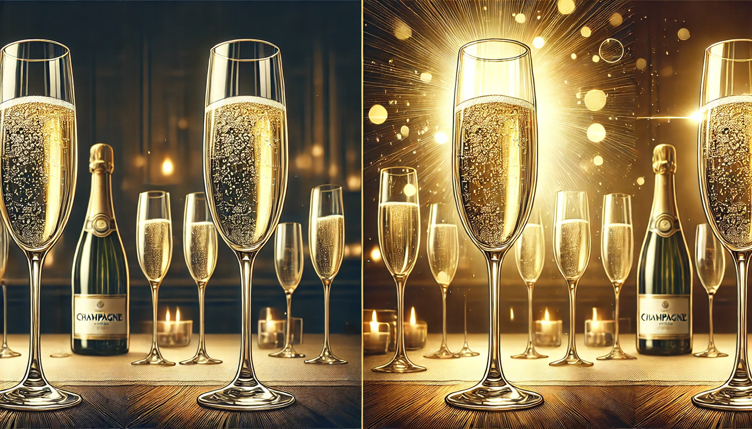 샴페인 플루트 잔 (Flute Glass)