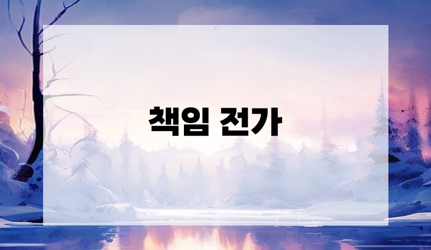 3. 책임 전가